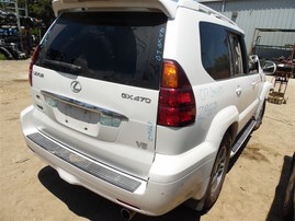 2007 LEXUS GX470 WHITE 4.7 AT 4WD Z19663